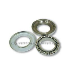 Cage a billes inférieure (jeu complet) Vespa 125 / 150 - PX / T5 - Vespa 50-125 Primavera